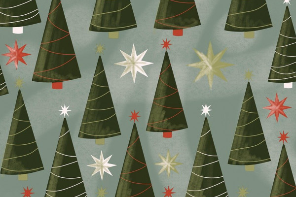 Christmas tree pattern