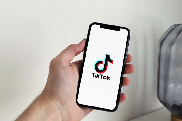 TikTok phone screen 