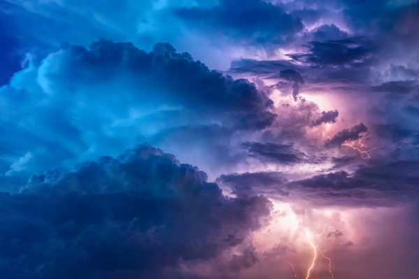 Clouds and Lightning