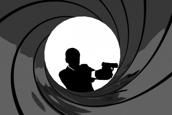 James Bond gun barrel