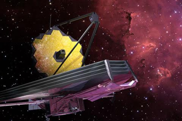 Artist's impression of the James Webb Telescope