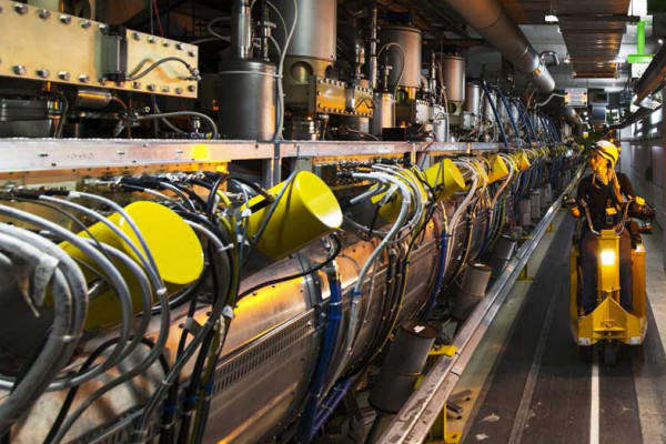 The next particle accelerator will be three times larger than the LHC, with double-strength magnets enabling researchers to smash particle beams together with a power equivalent to 10 million lightning strikes. 