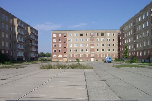 Concrete tower blocks