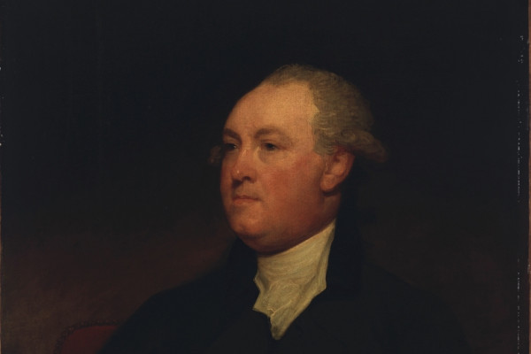 Portrait painting of Thomas Townshend, 1st Viscount Sydney (1732–1800) by the American painter Gilbert Stuart.