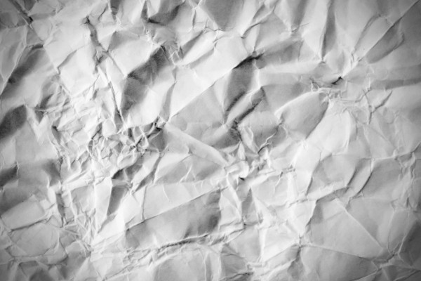 Wrinkled paper