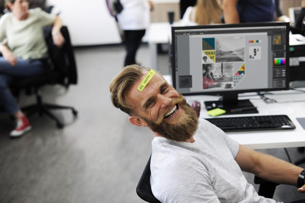 Happy workplace