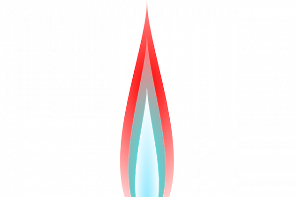 Graphic of a bunsen burner.