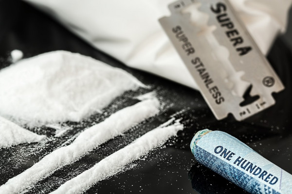 Line of cocaine