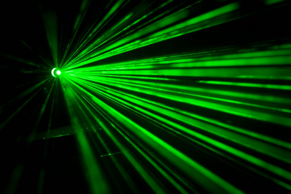 A green laser