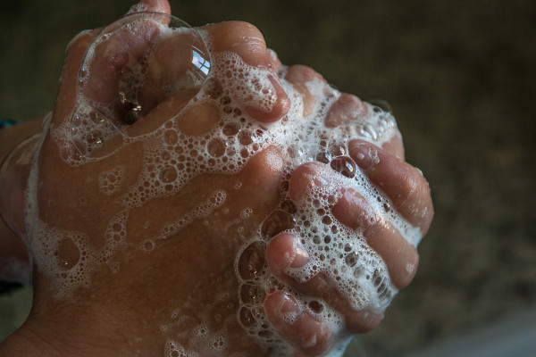 hand washing