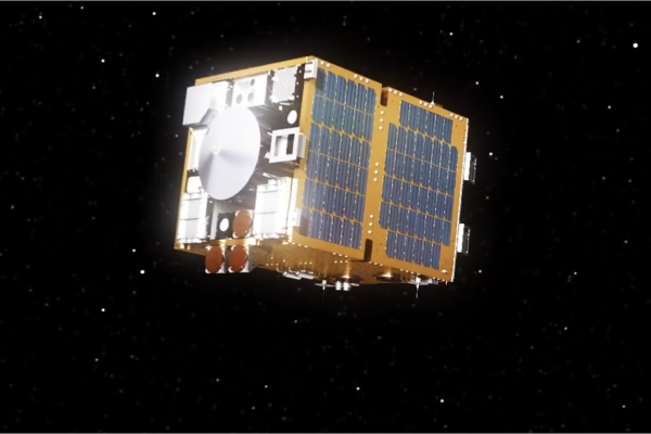 Projected image of the removeDEBRIS project