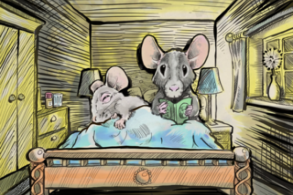 Mice in bed