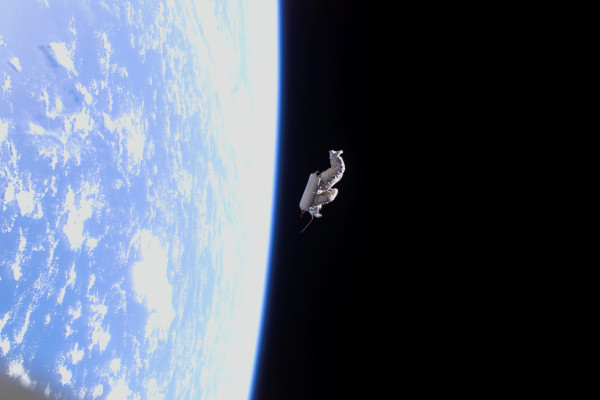 Suitsat being released.