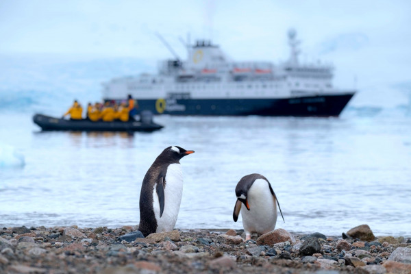 Shipping in Antarctica