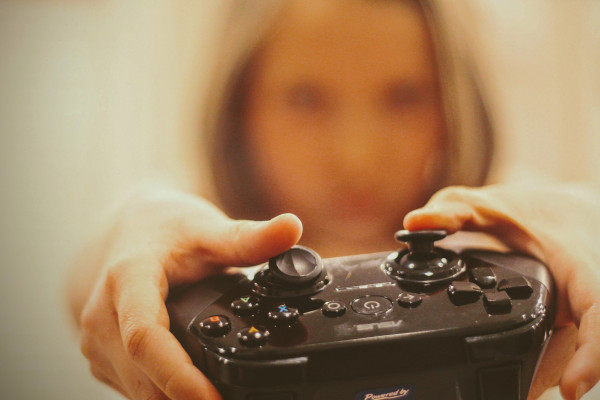 A playstation controller