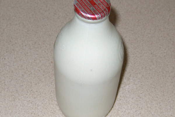 A bottle of Milk