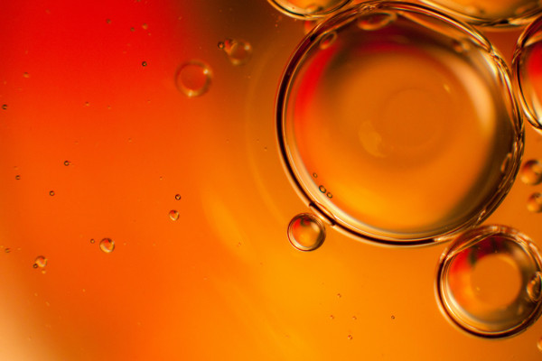 water droplets in oil
