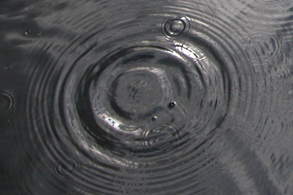 Ripples on water - wonderful stuff