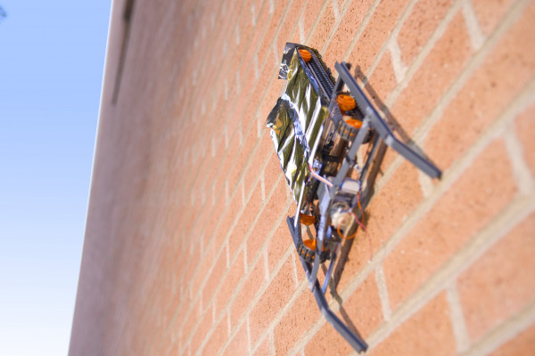 SRI International's Wall Climbing Robot