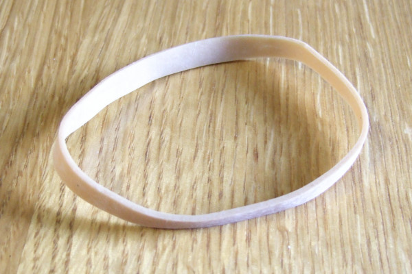 A rubber band