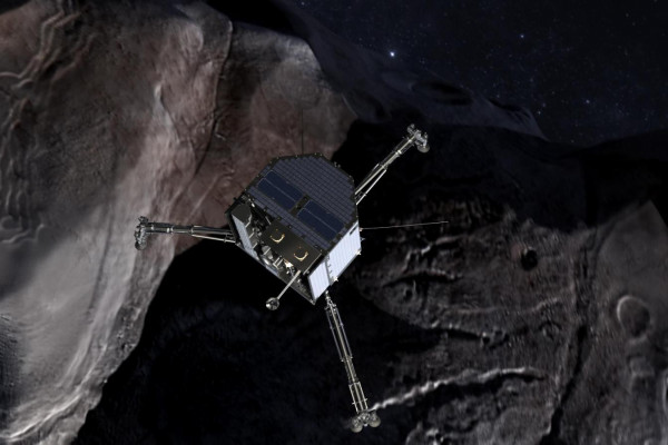 Philae lander - a part of the Rosetta spacecraft
