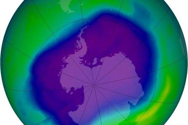 The hole in the Ozone layer, September 2006