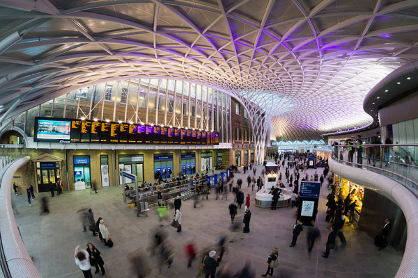 Kings cross station concourse