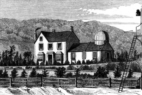 Alongside the house the caption should read: Richard Carrington's observatory at Redhill.