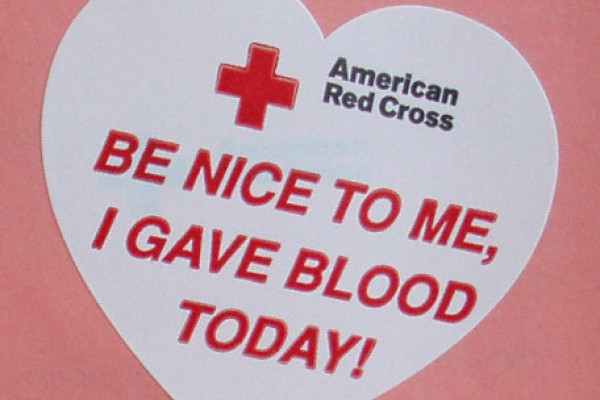 Red Cross Sticker