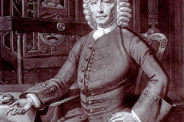 Portrait of John Harrison (1693-1776), English clockmaker and Longitude Prize winner