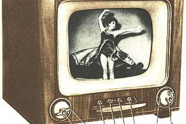 Tube TV-set of 1957-60, model OT-1471 \Belweder\. 14-inch screen diagonal.