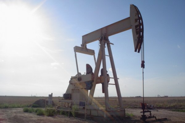 An Oil Well in Texas