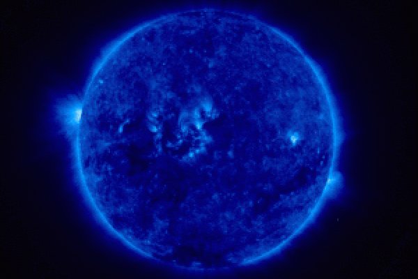 The Sun in 3D Viewed through STEREO (Solar Terrestrial Relations Observatory).