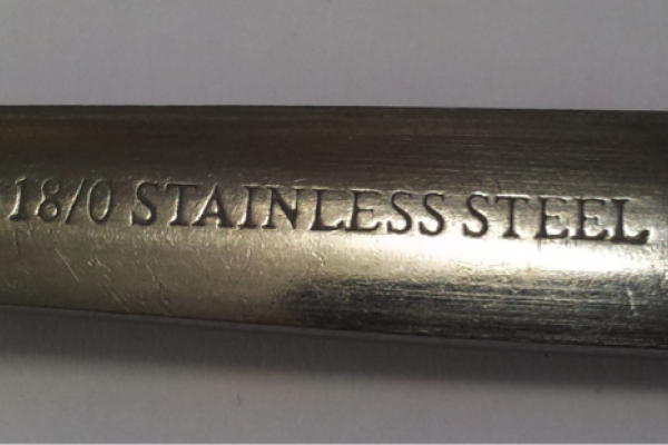 Stainless steel mark