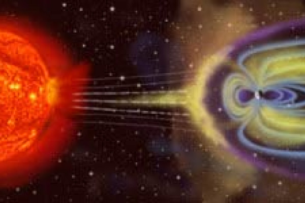 Solar storm impacting the Earth's Magnetosphere - RAL Space