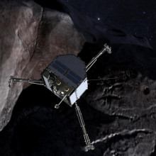 Philae lander - a part of the Rosetta spacecraft