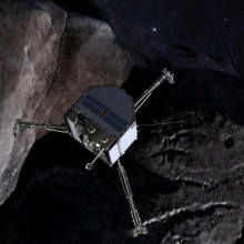 Philae lander - a part of the Rosetta spacecraft Philae lander - a part of the Rosetta spacecraft