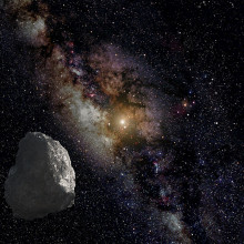 Artists Impression of a Kuiper Belt Object