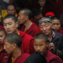 Tibetan People in Kathmandu, Nepal Tibetan People in Kathmandu, Nepal