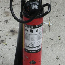 Carbon Dioxide fire extinguisher