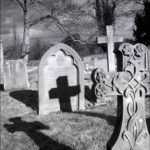 A gravestone in Castle Ashby, Northamptonshire