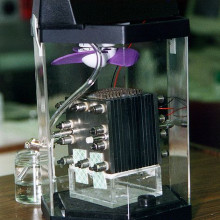 A methanol fuel cell