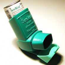 An Asthma inhaler