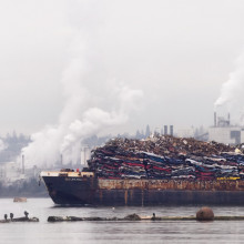 Ships in harbour