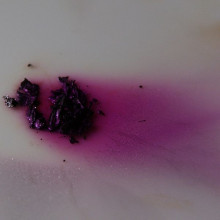 Evaporating pure iodine Evaporating pure iodine