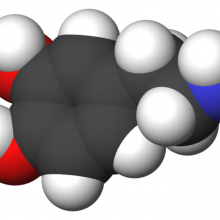 Dopamine 3d molecule Dopamine 3d molecule