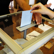 Second round of the French presidential election of 2007.