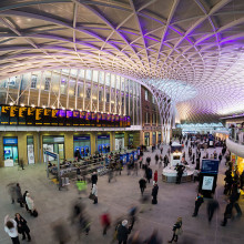 Kings cross station concourse