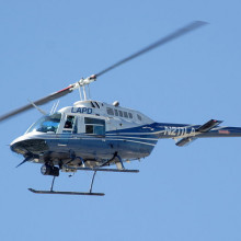Los Angeles Police Department (LAPD) Bell 206 Jetranger helicopter