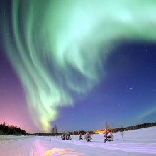 The Northern Lights (aurora borealis)